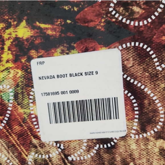 Old Gringo Black Distressed 10" Polo Razz Heel Cowboy Boots - Picture 14 of 16